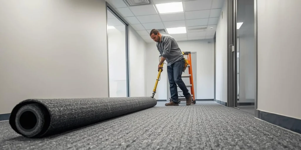 لباد حماية الأرضيات