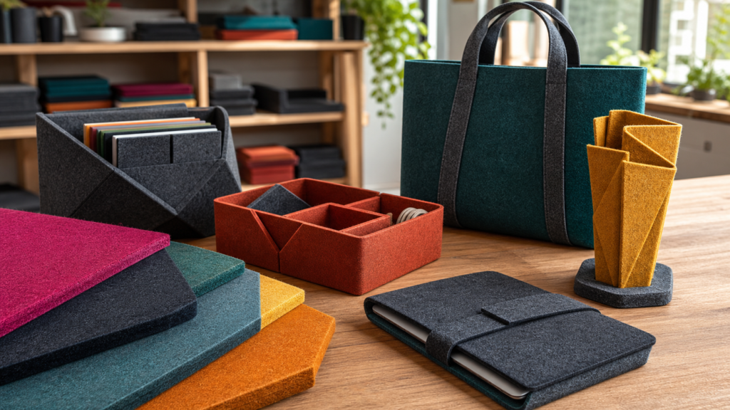 How to Design Sturdy Products with Thick Colored Felt?