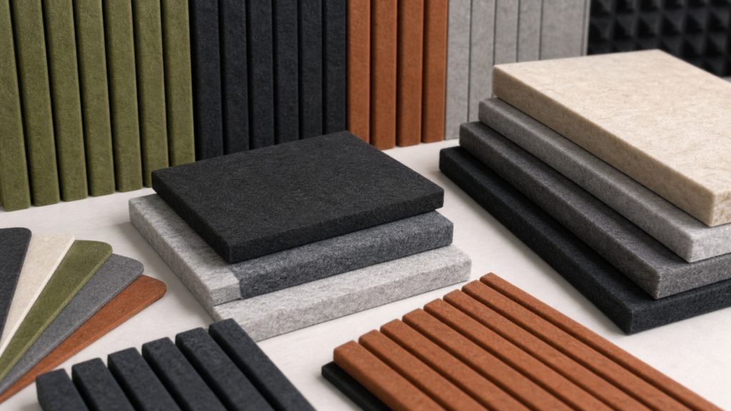 5 Important Criteria to Consider When Choosing an Acoustic Felt Panel