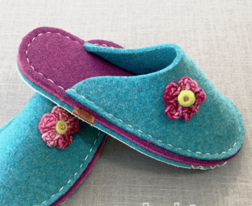 Keçeden ev terliği yapımı için gerekli olan tüm bilgiler burada