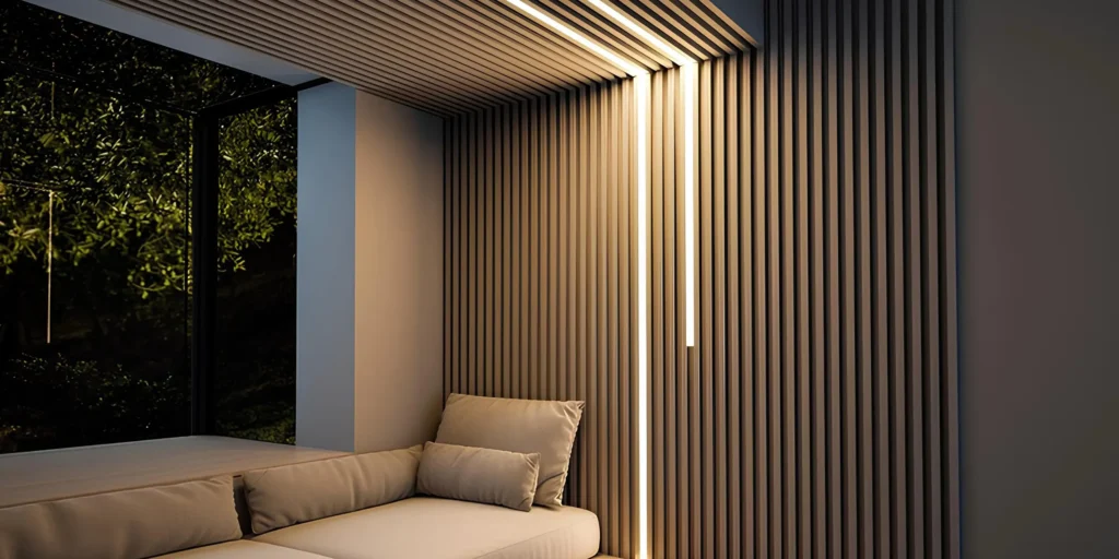 Ahşap Çıtalı Akustik Panel Keçesi