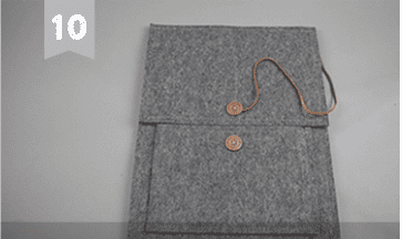 Keçeden tablet yapımı Adım 10